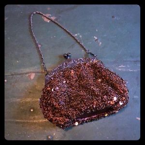 Gorgeous sequin and beaded purse